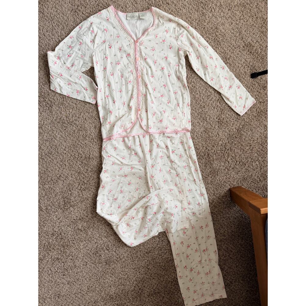 Laura Leigh Intimates Pajama Set 100% Cotton